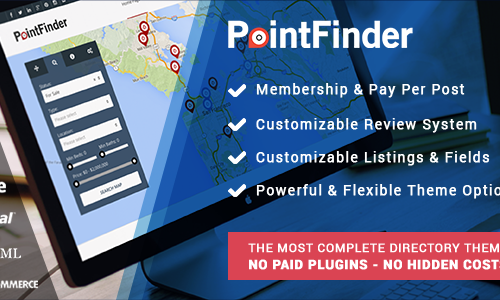 Point Finder Directory 2.0.1 – Directory & Listing WordPress Theme
