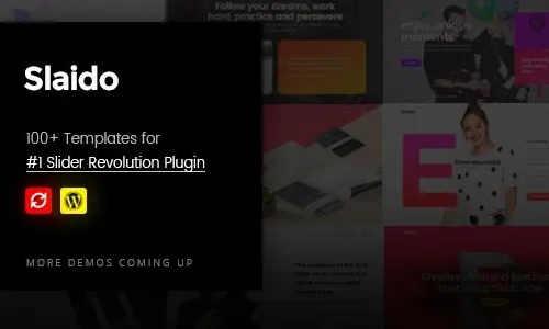 Slider Revolution 6.7.38 + Addon + Slaido - Template Pack 2.0.5