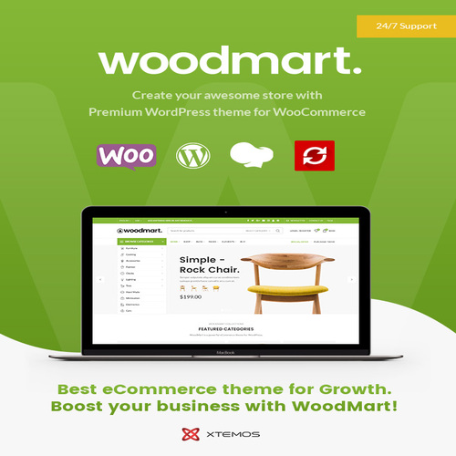 WoodMart - Responsive WooCommerce Theme