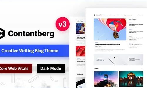 Contentberg 3.0.1 - Content Marketing & Personal Blog