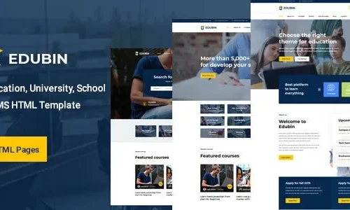 Edubin 9.4.3 - Education LMS WordPress Theme