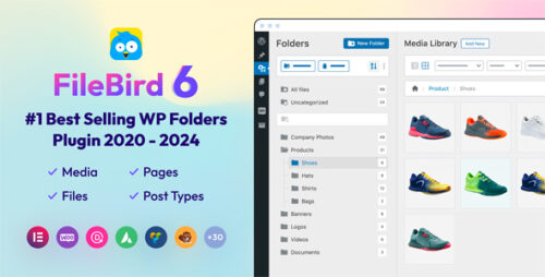 FileBird Pro 6.4.2 – WordPress Media Library Folders