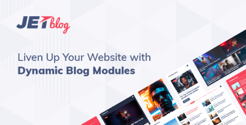 JetBlog 2.4.1  – Blogging Package For Elementor Page Builder