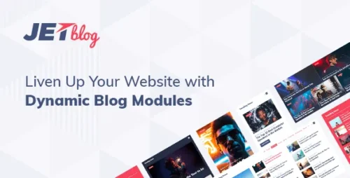 best JetBlog Elementor widgets plugin instant download