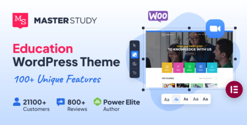 Masterstudy Education 4.8.100 – LMS WordPress Theme