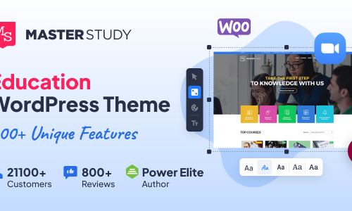 Masterstudy Education 4.8.100 – LMS WordPress Theme