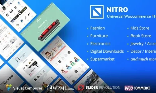 Nitro 1.7.8 – Universal WooCommerce Theme