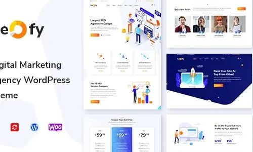 Seofy 1.6.12 – SEO & Digital Marketing Agency WordPress Theme