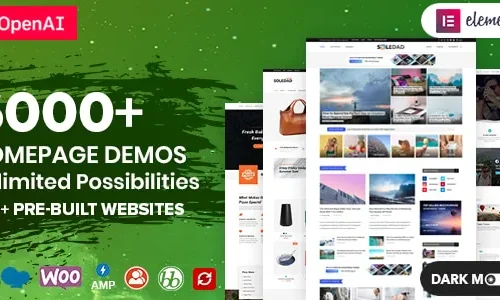 Soledad 8.6.4 - Multi-Concept Blog Magazine