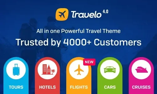 Travelo 5.3.1 - Tour Booking WordPress Theme