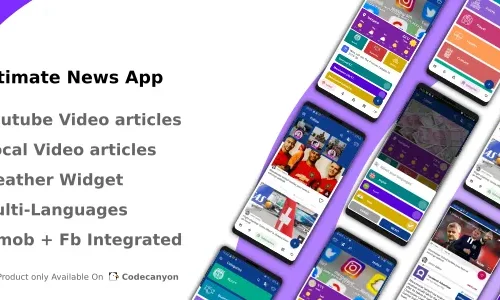 Ultimate News App (Video,Youtube,Weather,Survey) 2.2 + Activated