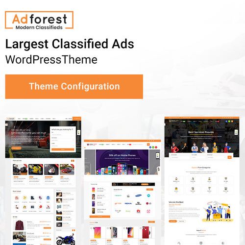 AdForest – Classified Ads WordPress Theme Directory Listing
