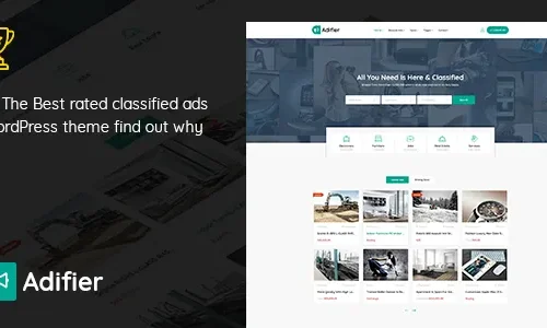 Adifier 3.9.6 - Classified Ads WordPress Theme