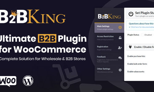 B2BKing 5.3.10 - The Ultimate WooCommerce B2B & Wholesale Plugin