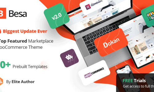 Besa 2.3.4 - WordPress WooCommerce Theme