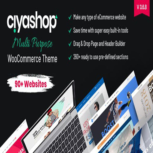 CiyaShop - Responsive Multi-Purpose WooCommerce Theme