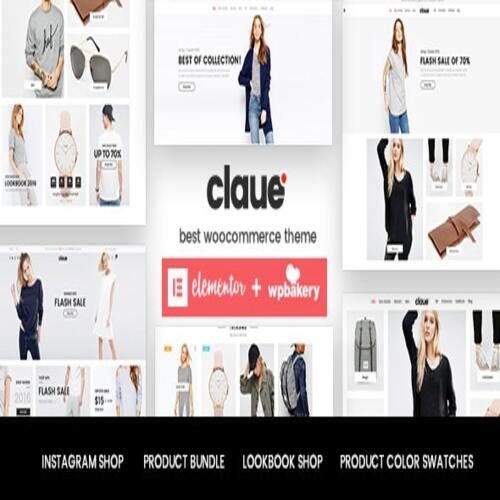 Claue – Responsive Fashion Portfolio Blog & WooCommerce Theme
