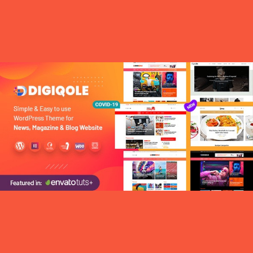 DigiQole - News Magazine WordPress Theme