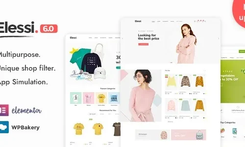 Elessi 6.4.3 - WooCommerce AJAX Theme RTL support
