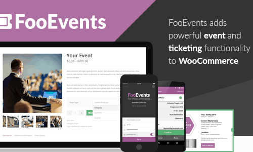 FooEvents for WooCommerce 1.19.43 + Addons - Sell Tickets and Manage Events