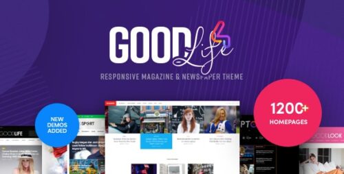 GoodLife 4.6.0n - Magazine & Newspaper Theme
