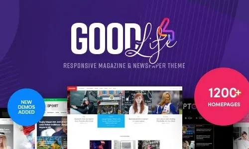 GoodLife 4.6.0n - Magazine & Newspaper Theme