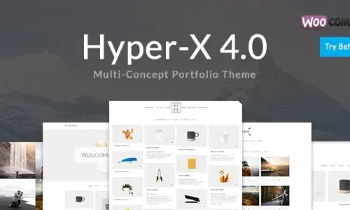 HyperX 4.9.9.3 - Responsive Wordpress Portfolio Theme