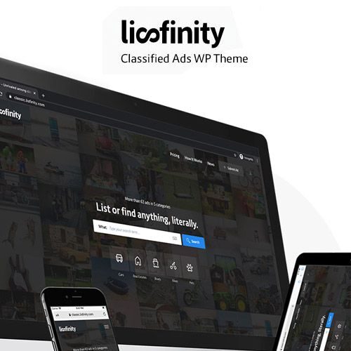 Lisfinity - Classified Ads WordPress Theme