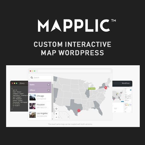 Mapplic Custom Interactive Map plugin