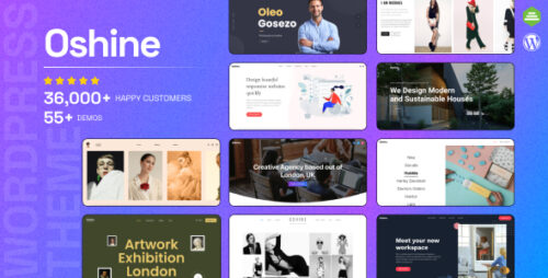 Oshine 7.2.6 – Multipurpose Creative Theme