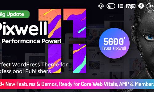 Pixwell 11.5 - Modern WordPress Magazine & Blog Theme