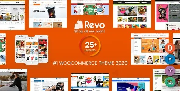Revo best Revo WooCommerce theme responsive design download