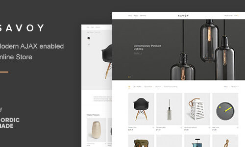 Savoy 3.0.2 – Minimalist AJAX WooCommerce Theme