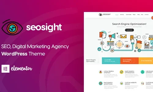Seosight 5.30.1 - SEO, Digital Marketing Agency Theme