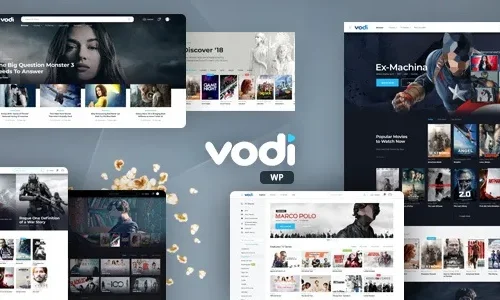 Vodi 1.2.13 – Videos WordPress Theme for Movies and TV Shows