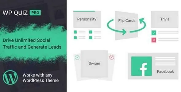 WP Quiz Pro Plugin best WordPress quiz plugin for lead capture instant download