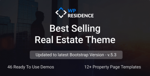 WPResidence 5.1.1 - The most Advanced real estate theme