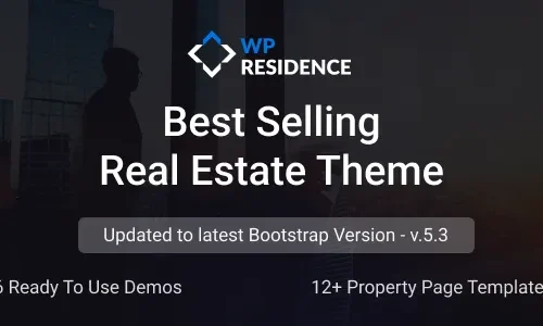WPResidence 5.3.1 - The most Advanced real estate theme