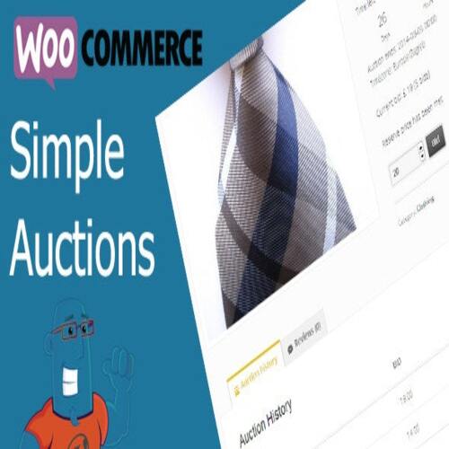WooCommerce Simple Auctions WordPress Auctions