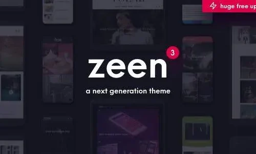Zeen 4.5.6 - WordPress Theme