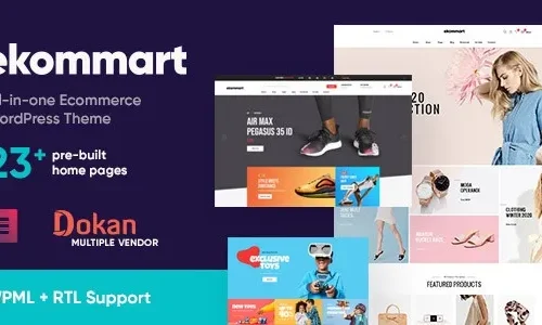 ekommart 4.1.6 - All-in-one eCommerce WordPress Theme