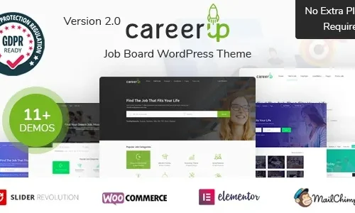 CareerUp 2.3.30 - Job Board WordPress Theme