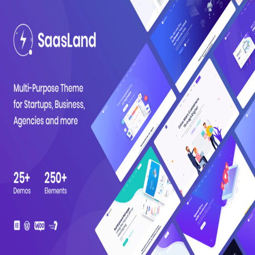Saasland – MultiPurpose WordPress Theme for Startup