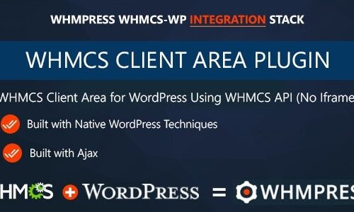WHMPress 6.3 – WHMCS Client Area for WordPress