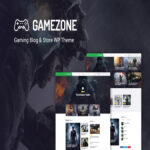 Gamezone 1.1.1 - Gaming Blog & Store WordPress Theme