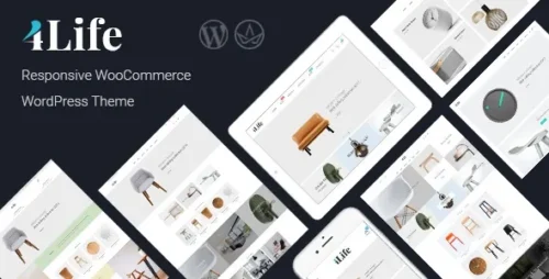 best JMS 4Life WordPress theme responsive design download