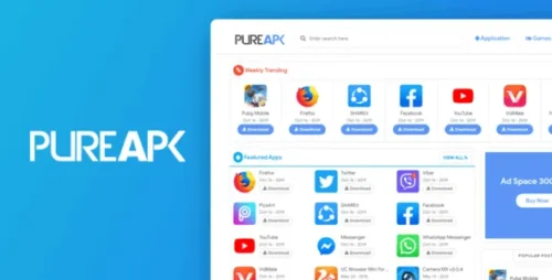 Pure APK Premium Blogger Template