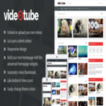 VideoTube 3.4.6 - A Responsive Video WordPress Theme