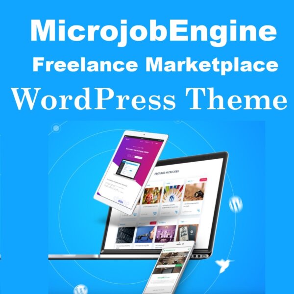 MicrojobEngine 1.3.9 - Service Marketplace WordPress Theme + Addons