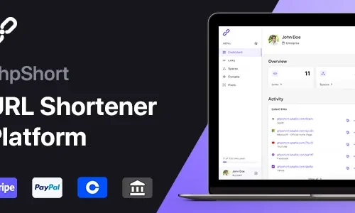 phpShort 4.8.0 - URL Shortener Platform